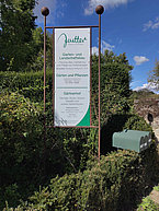 Firmenschild Jeutter